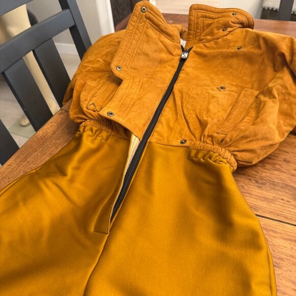 skea Paris/Vail Full Ski Suit rusty orange in color - Picture 9 of 13